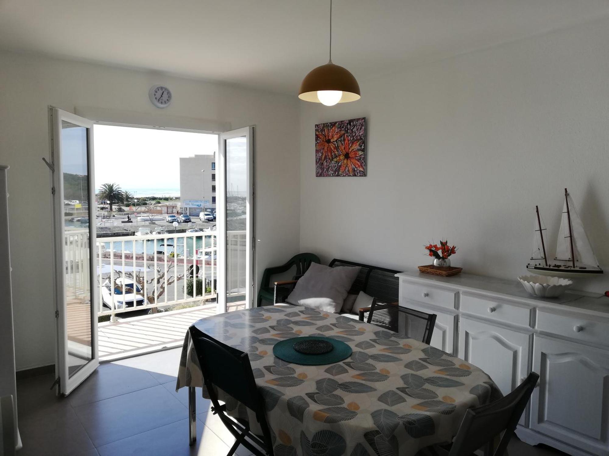Superbe Appartement Avec Vue Sur Mer Et Port, Parking Prive Saint-Pierre-la-Mer  المظهر الخارجي الصورة